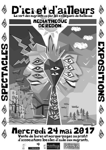 affiche d'ici d'ailleurs nb